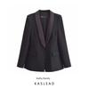 Kaslead Новое поступление Женская одежда Модный стиль Модное поло с воротником Формальный костюм Верхняя одежда 9378597