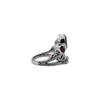 Multi-Gemstone Crown Ring: 925 Sterling Silver