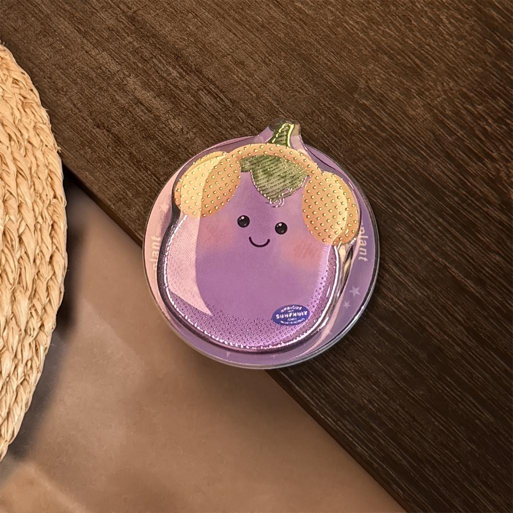 Gilt Vegetable Cartoon for Magsafe Magnetic Holder Mobile Phone Air Bag Holder Retractable Portable Advanced Personality