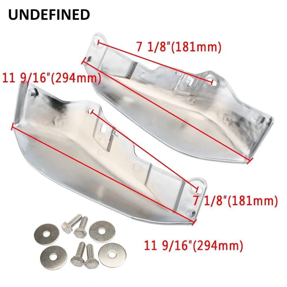 Воздушный дефлектор мотоцикла, средняя рама, воздушный теплозащитный экран, накладка для Harley Touring Street Glide Electra Glide 2009-2016, аксессуары