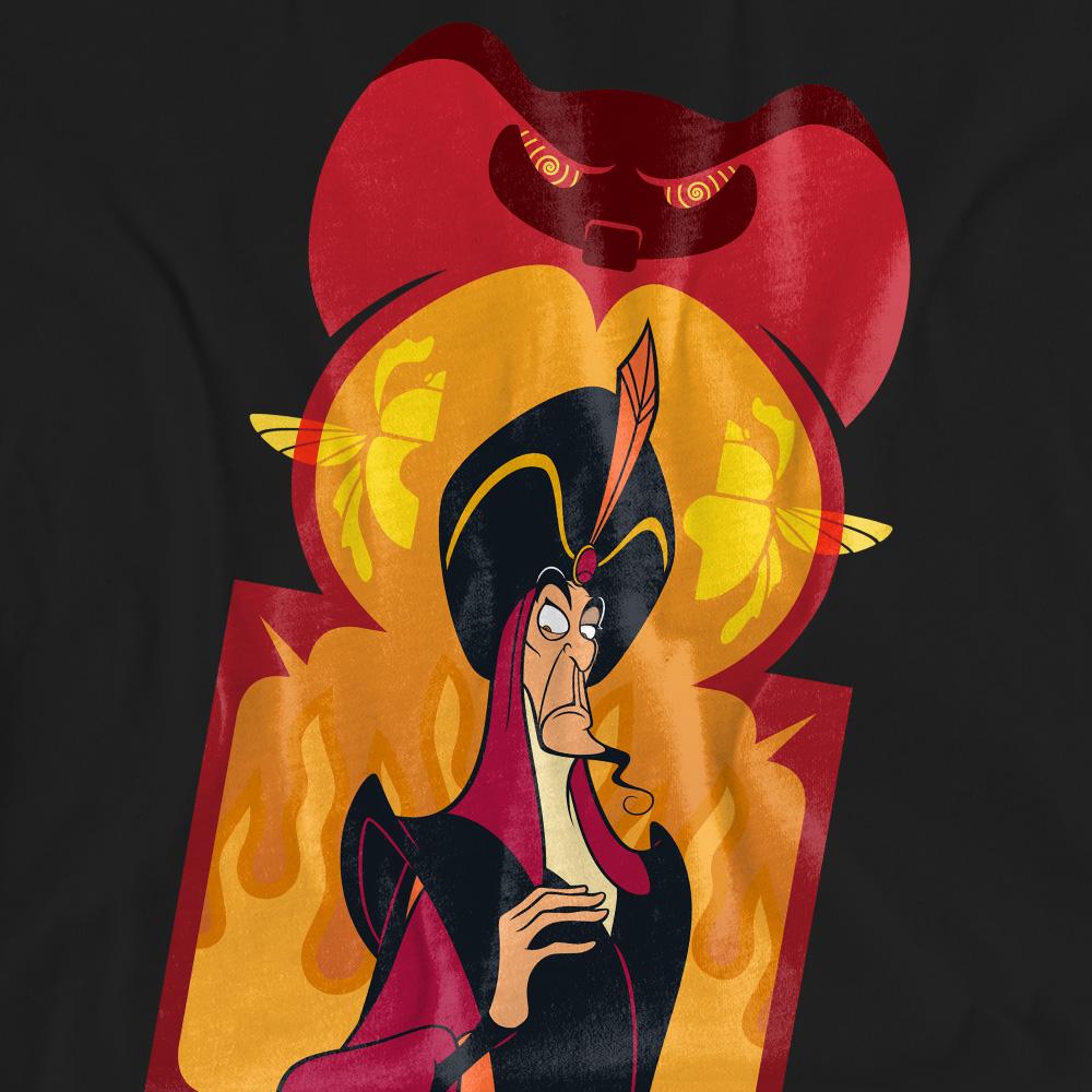Aladdin Unisex Adult The Evil Sorcerer Jafar T-Shirt
