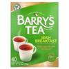Чай Barry's Tea Ирландский завтрак, 40 пакетиков, 125 г (4,40 унции)