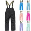 Children's Fashion Ski Boys' And Girls' Thickened Waterproof Thermal Ski Overalls
