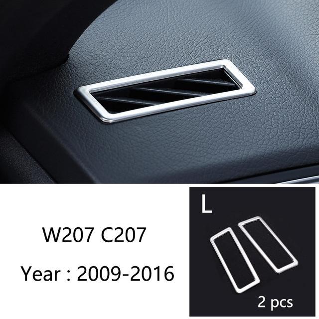 Автомобильный Стайлинг, дверной аудиодинамик, дверной громкоговоритель, декоративная крышка, накладка, наклейка для Mercedes Benz E Class Coupe W207 C207