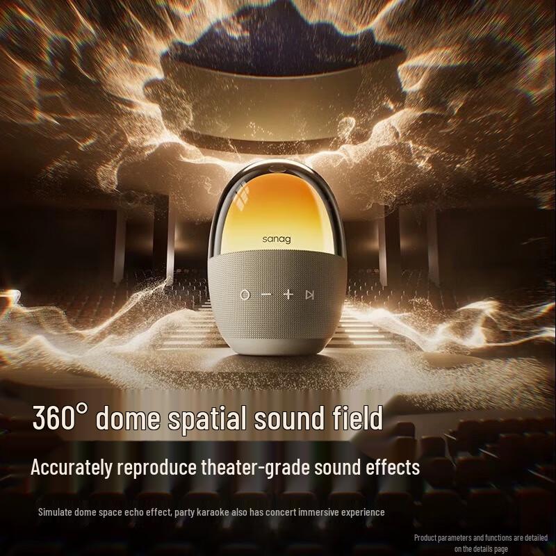 Saina V33 Pro Max Portable Bluetooth Speaker with Microphone