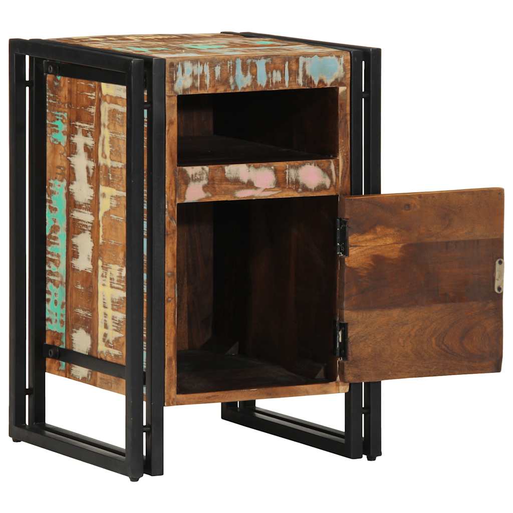Nightstand 40 x 40 x 59 cm Reclaimed Solid Wood
