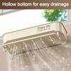 1 шт. кухонная мойка для хранения стеллаж для хранения многофункциональный неперфорированный настенный сливной стеллаж для губчатой ткани для хранения