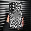Мягкий чехол для телефона с принтом оптических иллюзий для Samsung Galaxy S26 Ultra S25 Edge S24 FE S23 Plus S22 S21 + S20 Покрытие Защита от падения Забавный