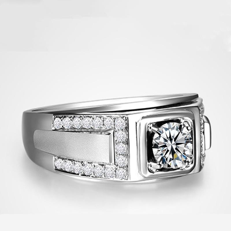 Позолоченное кольцо Treasure с цветным бриллиантом и инкрустацией из 18-каратного золота