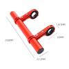 Bicycle Handlebar Bracket Extended Bike Headlight Mount Bar Computer Holder Lantern Lamp Support Rack Alloy Fiber Stand