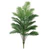 Artificial Areca Palm Tree with Iron Leaves for Indoor Decoration - Potted Green Plant for Living Room or Garden Bonsai