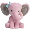 25cm Gray Elephant Stuffed Plush Toys Kawaii Animals Soft Sleeping Stuffed Pillow Doll Plushie for Baby Room Decorative Gifts