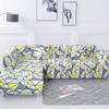 Geometric Corner Sofa Covers For Living Room Elastic Spandex Slipcovers Couch Cover Stretch Sofa Towel L Shape Need Buy 2pieces