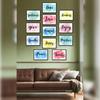 Add Positive Energy To Your Home with the 12-Piece Poster Set Filled with Motivational Words!