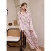 Pajamas, Comfortable Home Clothes, Printed Pajamas, Women's Long-sleeved Suits, Can Be Worn Outside The Pajamas