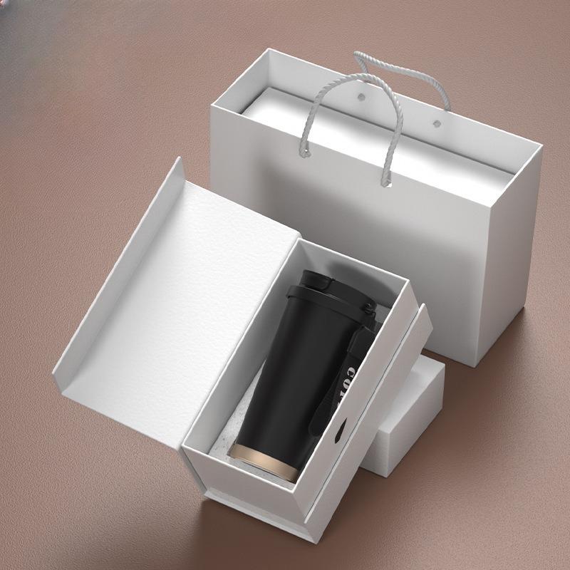 Straw Coffee Cup Female High-Looking Lightweight Water Cup 316 Stainless Steel Ceramic Liner Vacuum Cup