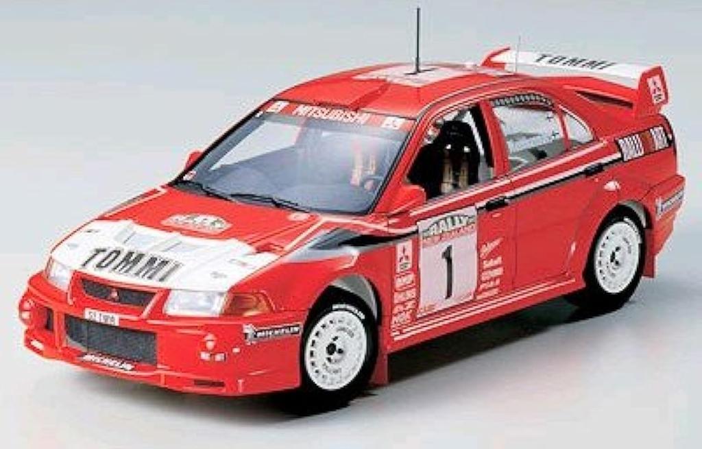 Tamiya Спортивная машина серии Mitsubishi Lancer Evolution VI WRC Пластиковая модель 24220 1/24 № 220