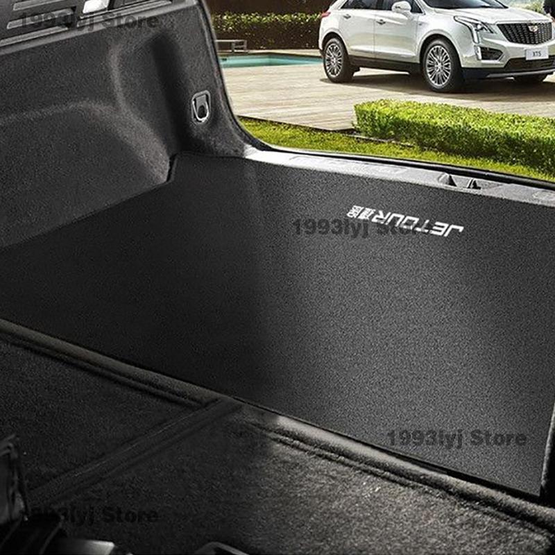 Фланелевые автомобильные коврики для Chery Jetour Dashing 2022 Коврик в багажник Аксессуары Коврик Всепогодный Пылезащитная Защитная накладка