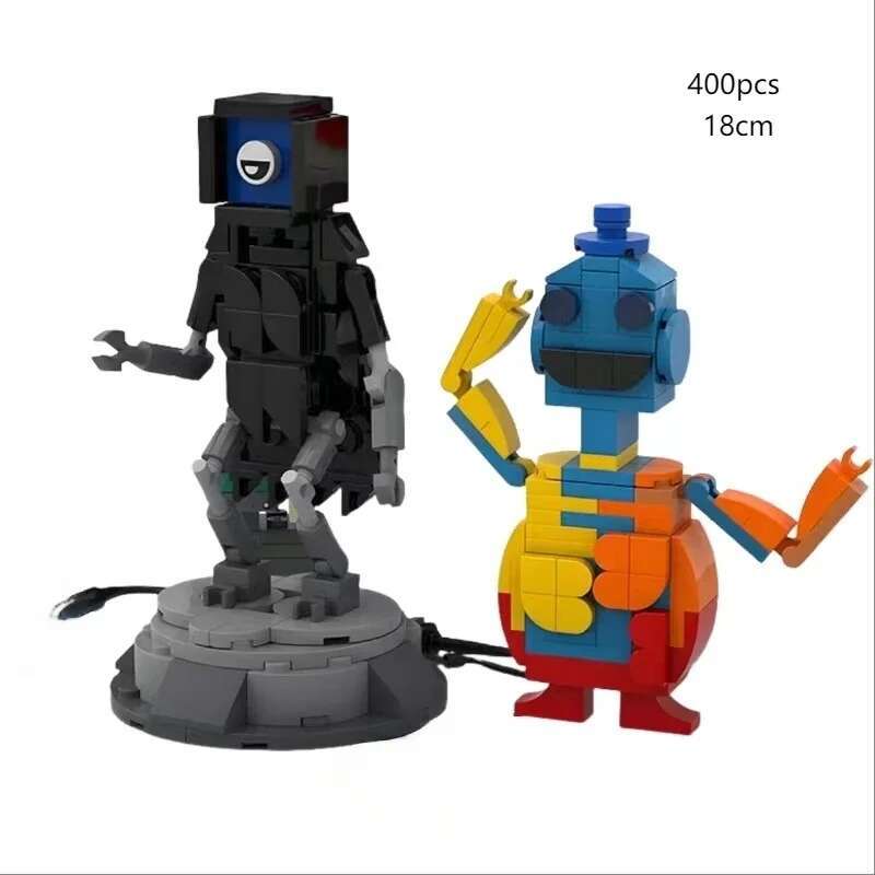 Doeys The Doughmans Строительные блоки Динозавры Кошмарное существо Блок Пряжаби Строительные блоки Игра Блок Игрушка Подарок