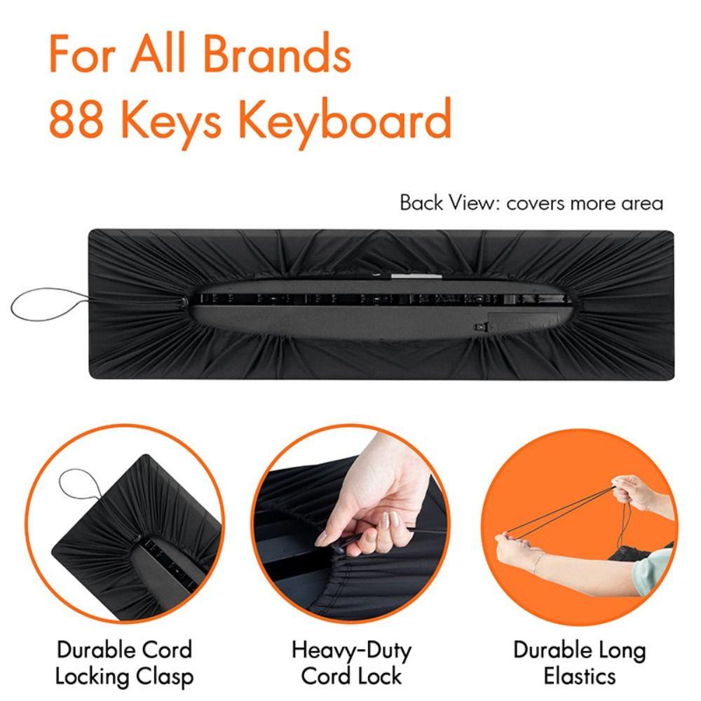 Breathable Piano Keyboard Dust Cover Protective Case Piano Protective Case Piano