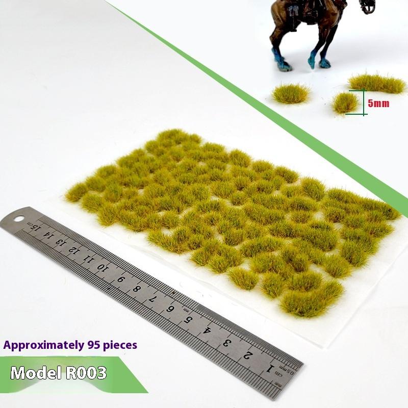 Miniature Lawn Terrain Model Kit - Static Grass Garden for Architecture Dioramas