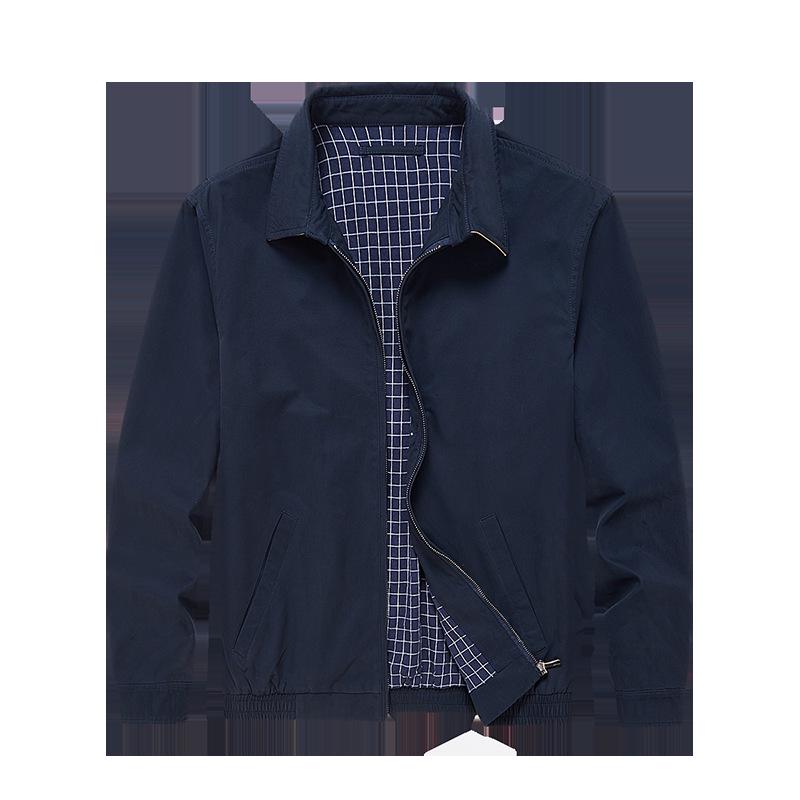 Мужская повседневная куртка-бомбер Leadway Nautica из чистого хлопка
