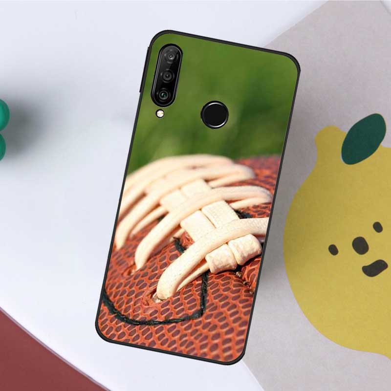 American Football Sport For Huawei Nova 7i 8i 11i 12i 12s Y73 Y70 Y90 Y60 Y72 Y61 Y91 9 10 SE P40 Lite P30 Pro Case