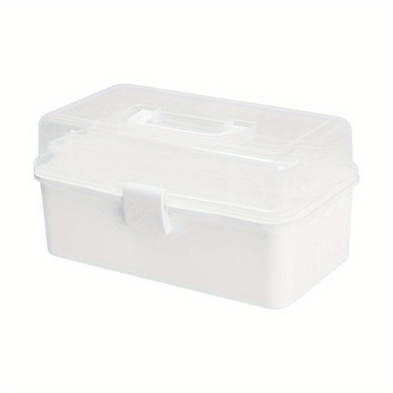 Многоцелевой небольшой ящик для лекарств, художественных инструментов, ящик для хранения канцелярских принадлежностей для рисования, многофункциональный ящик для хранения, ящик для хранения вещей в домашних условиях, настольный ящик для хранения