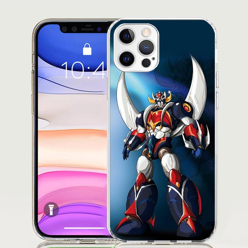 Чехол для телефона Manga Mazinger Z Anime для iphone 17 Air 16 15 14 13 Mini 12 11 Pro Max 16E 7 Plus 8 + SE 2020 Тренд Funda 16 1