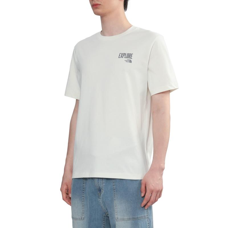 THE NORTH FACE Urban Exploration T Shirt Unisex QLI White NF0A8DBW-QLI