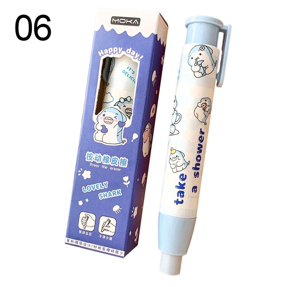 Канцелярские товары Нажимной карандаш ластик сменный резиновый стержень ручка тип ластик студенческий подарок