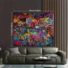 2D Flat, 1pc Large Urban Graffiti Wall Banner - Large Suitable for Photo Albums, Birthdays, Anniversaries DJH