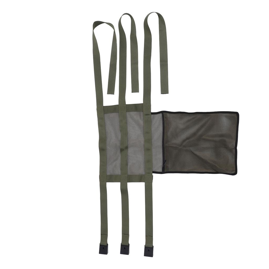 Универсальная сетчатая ткань для сидения на дереве, 3 регулируемые пряжки для фиксации, замена сиденья на дереве