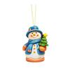 Christmas Ornament Snowman Pendant Acrylic Car Hanging Decoration Winter Xmas Tree Decoration Festive Gift Decor