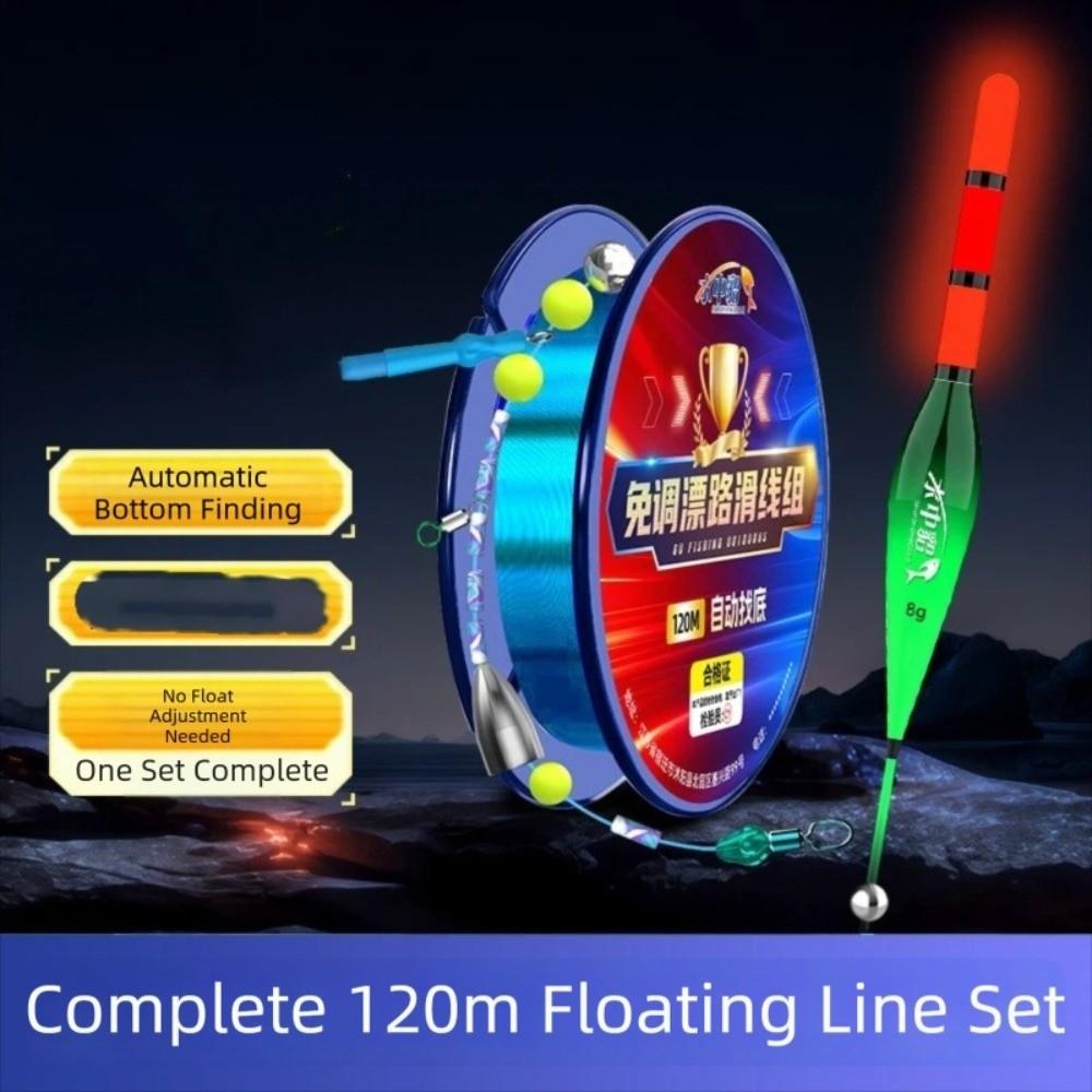 Illuminated Design Pre Assembled Fishing Line 120m Length Illuminated Bobber Kit  Leisure Angling