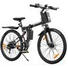 Складной электрический велосипед VARUN M26-3 PRO, аккумулятор 48 В 7,8 Ач, полноподвеска