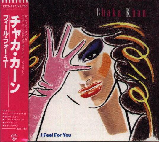 CD CHAKA KHAN I Feel For You 32XD317 WARNER BROS 1985 Япония ObiSoulFunk Б/у