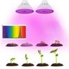 E27 Светодиодный светильник для роста растений Полный спектр светодиодных лампочек для роста растений 48/60/80LED