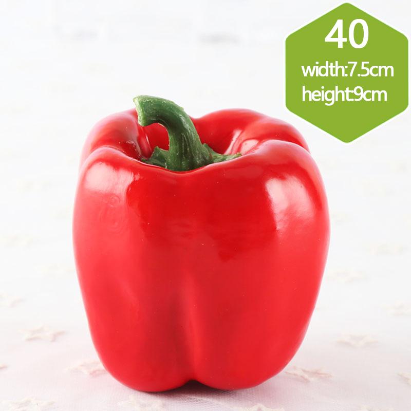 Имитация овощей из зеленого ПВХ-материала, поддельные модели овощей, детские ролевые игры, кухонные игрушки, искусственные продукты, украшение для дома