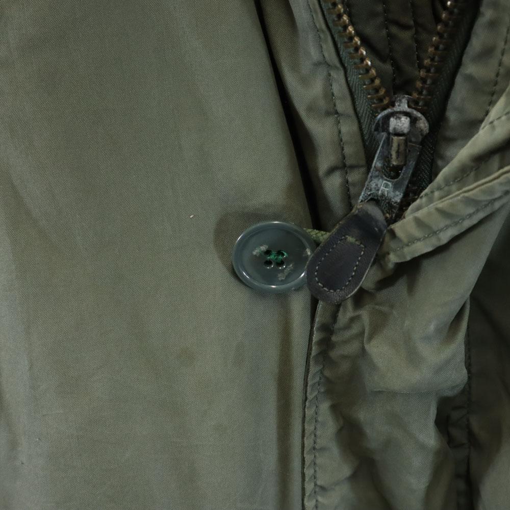 ВВС США 80-х DLA Винтажная летная куртка N-3B M Военная куртка Капюшон Мужская Б/У