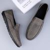 Большой размер 38-47 Лоферы пенни Мужская повседневная обувь Мужские мокасины Кожаные слипоны Балетки Легкие мужские туфли для вождения