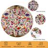 1 Piece Of Mexican-Style Tablecloth, Cinco De Mayo Party Decoration, Mexican Cinco De Mayo Decorative Tablecloth With Bright And Colorful Floral And B