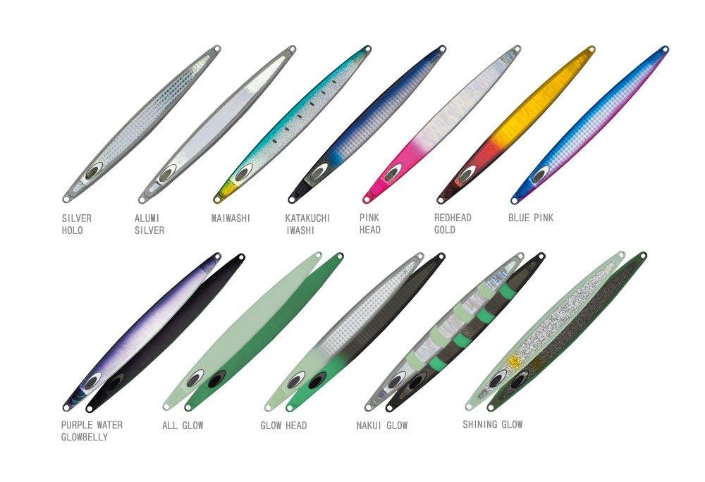 Nature Boys Wiggle Rider Metal Jig Blue Pink 225g WR1225-07K