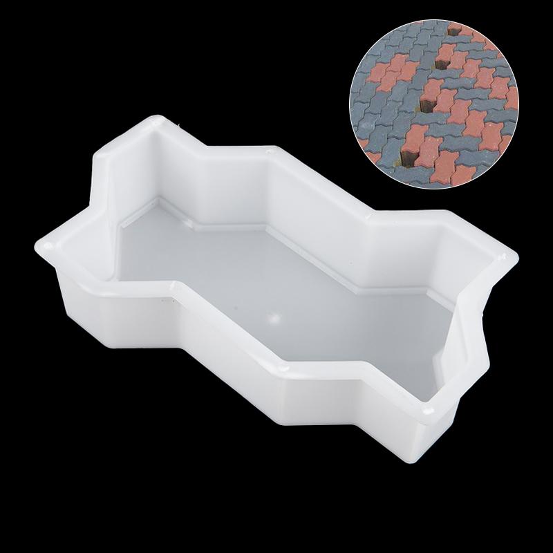 Diy Path Maker Concrete Molds Garden Pavement Mold Road Path Paving Brick Mould