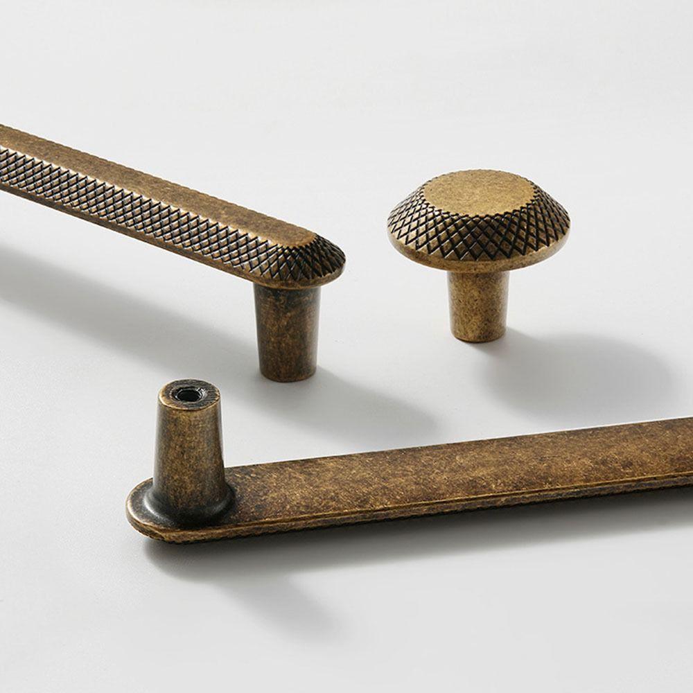 Прочные антикварные латунные ручки для шкафа, устойчивые к ржавчине, ручки для ящиков, шкаф