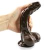Коричневый реалистичный фаллоимитатор, секс-игрушки для женщин, огромный пенис с сильной чашкой Suciton, женская игрушка для точки G, анальная игрушка для лесбиянок
