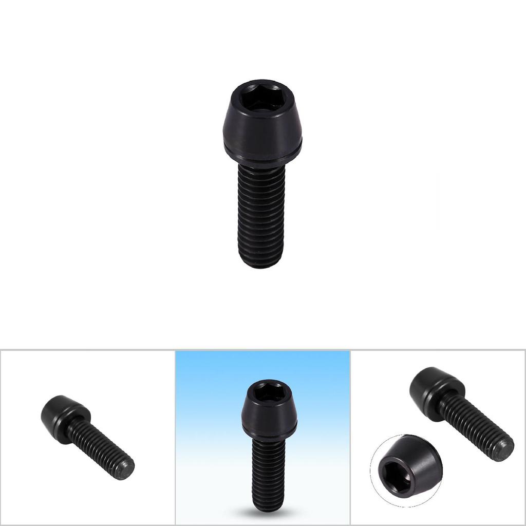   Alloy   Tapered   Screw With Washer For Mountain Bike(colorful)