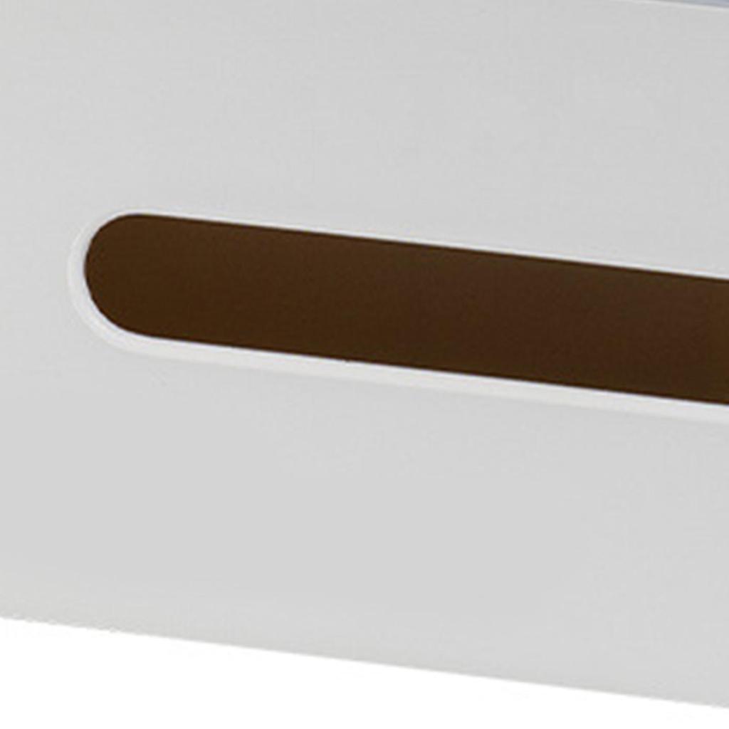 Держатель для коробки с салфетками Многофункциональная прямоугольная крышка для коробки с салфетками с пультом дистанционного управления для хранения