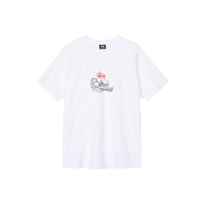 Stussy Футболка унисекс с коротким рукавом в американском винтажном стиле 1904388