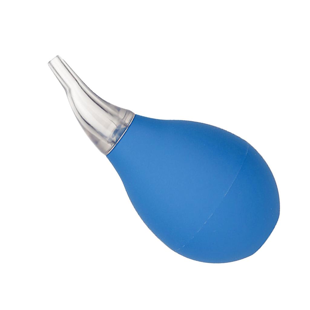 Baby Nasal Aspirator Drop Shaped Nasal Cleaner PVC Manual Squeeze Medical Silicone Head Nose
